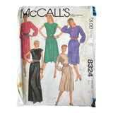 McCall's 8324 Misses' Dress Pattern - Size 14; Bust 36