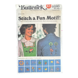 Butterick 4686 Embroidery Transfer Pattern - Size One Size