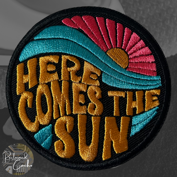 Here Comes the Sun Iron On Patch