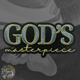 God's Masterpiece Iron On Patch