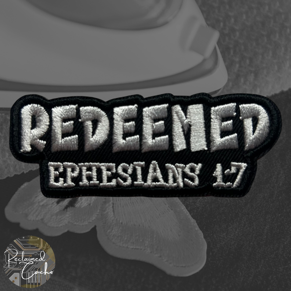Redeemed Iron On Patch