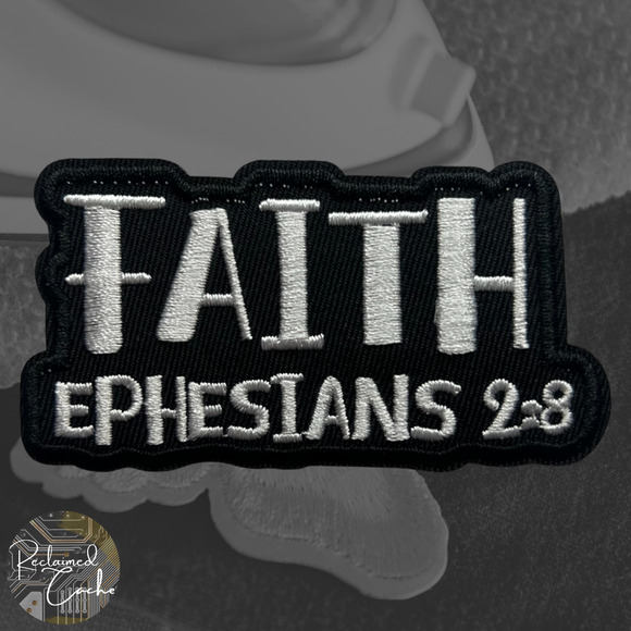 Faith Iron On Patch