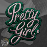 Pretty Girl Iron On Patch