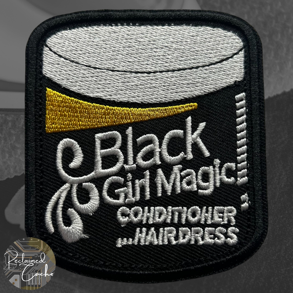 Black Girl Magic Grease Iron On Patch