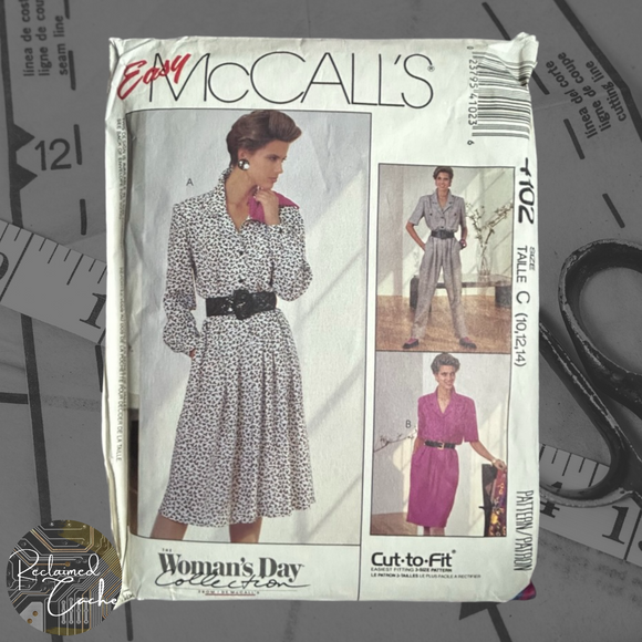 McCall's 4102 Misses' Dress and Jumpsuit Pattern - Size 10-12-14