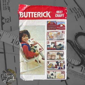 Butterick 4837 Counting Book Pattern  - Size One Size