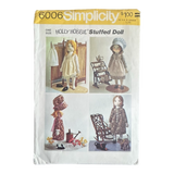 Simplicity 6006 Holly Hobbie Stuffed Doll Pattern - Size One Size