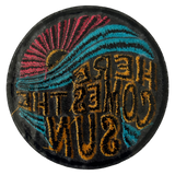 Here Comes the Sun Iron On Patch
