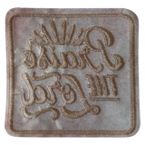 Red Praise The Lord Iron On Patch