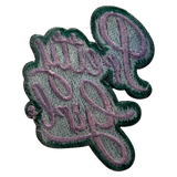 Pretty Girl Iron On Patch