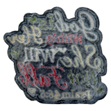 God is Within Her Iron On Patch