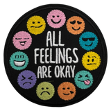 Multicolor All Feelings Are Okay Patch