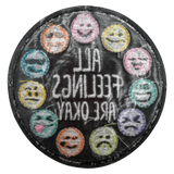 Multicolor All Feelings Are Okay Patch