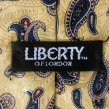 Yellow Paisley Tie