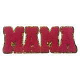 Pink and Gold MAMA Iron On Patch Patch