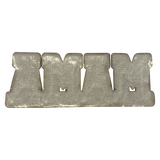 White and Gold MAMA Iron On Patch Patch