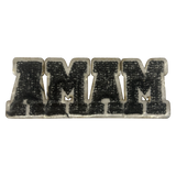 Black and Gold MAMA Iron On Patch