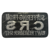 Suffering From CRS Iron On Patch