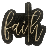 Faith Iron On Patch
