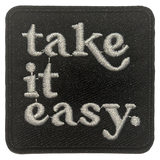 Take It Easy Iron On Patch