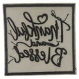Thankful and Blessed Iron On Patch