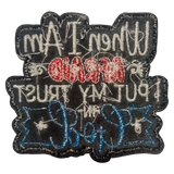 Put My Trust In God Iron On Patch
