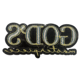 God's Masterpiece Iron On Patch