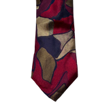 Bugatti Multicolor Abstract Tie