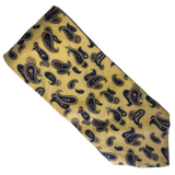 Yellow Paisley Tie