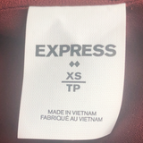 Express Burgundy Camisole - Size Extra Small (XS)