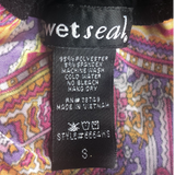 Wet Seal Paisley Halter Maxi Dress  - Size Small