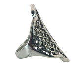 Silver Boho Ring - Size 8