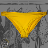 Athleta Yellow Clean Low Rise Bikini Bottom - Size Medium