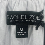 Rachel Zoe Black and White Houndstooth A-Line Skirt - Size Medium