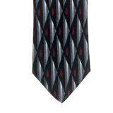Triangle and Teardrop Patterned Tie