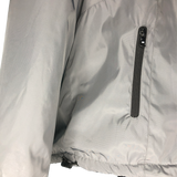 MICHAEL Michael Kors Gun Metal Missy Faux Shearling Lined Jacket - Size XS