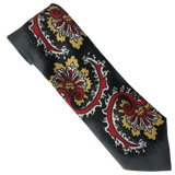 Red and Yellow Paisley Tie