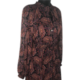 Tommy Hilfiger Paisley Midi Dress - Size 2