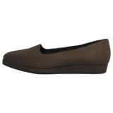 Borelli Brown Marilyn Suede Flats - Size 8 - Women