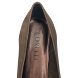 Borelli Brown Marilyn Suede Flats - Size 8 - Women