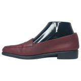 Aerosoles Red Wine Square Deal Soft Leather Loafers - Size 7.5 - Women