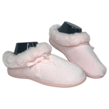 Nautica Soft Pink Faux Fur Soft Slippers - Size 8 - Women