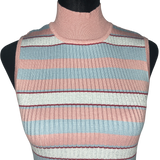 Candies Junior's Sleeveless Ribbed Sweater Dress - Size Medium