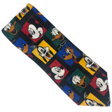 Mickey and Friends in Squares Tie