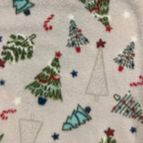 Holiday Family PJs Festive Trees One Piece - Size Small