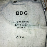 BDG High Rise Dree Cheeky Shorts - Size 28