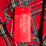 Holiday Family PJs Red and Green Brinkley Plaid Pajama Shirt - Size Small