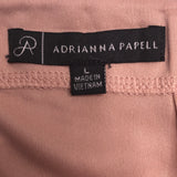 Adrianna Papell Warm Blush Lace Pencil Skirt - Size Large