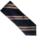 Blue and Red Diagonal Stripe Tie