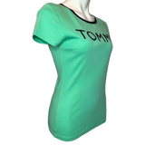 Tommy Hilfiger Mint Green T-Shirt  - Size Medium